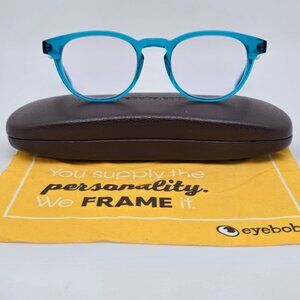 Eyebobs Clearly 2601 59 Turquoise +1.50 Reading Glasses w/ Flexhinge and Case
